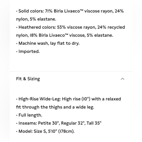 NWT Banana Republic Wide Leg Everywhere Ponte Hyper Navy Blue Pant Sz S (603873) - Picture 5 of 9